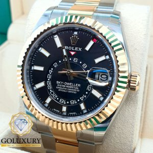 רולקס סקיידולר משולב זהב ROLEX SKYDWELLER 326933