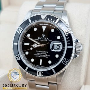 רולקס סאבמרינר שחור דגם ROLEX SUBMARINER BLACK 16610