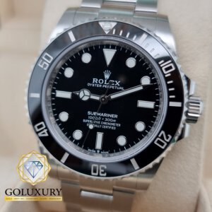 רולקס סאבמרינר שחור קרמי דגם חדש 124060 ROLEX SUBMARINER CERAMIC BLACK 124060LN NEW MODEL