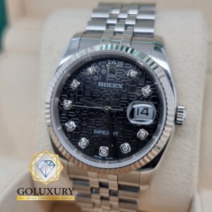 רולקס דייטג'סט יהלומים דגם 116234 ROLEX DATEJUST 36MM