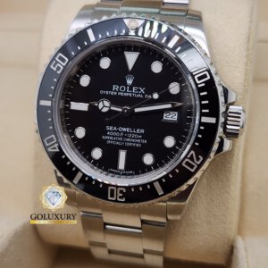 רולקס סידוולר 4000 שחור קרמי 40 מ"מ דגם ROLEX SEADWELLER CERAMIC BLACK 4000 116600