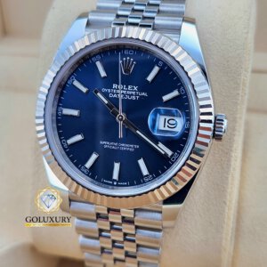 רולקס דייטג'סט כחול דגם 126334 ROLEX DATEJUST BLUE DIAL